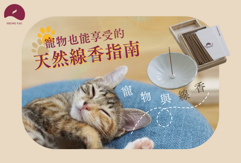 別再擔心!寵物也能享受的天然線香指南🐶🐱