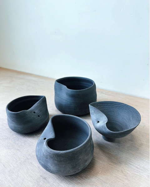 【線香座】cc.pottery 陶泥長線香座|聖木.線香兩用