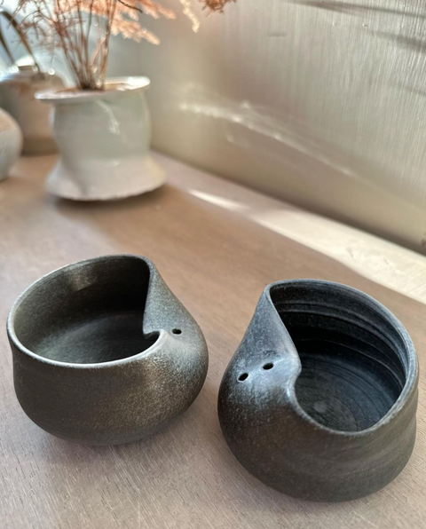 【線香座】cc.pottery 陶泥長線香座｜聖木．線香兩用