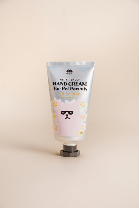 【鎖水滲透】毛爸媽深層保濕護手霜 - 白蘭花